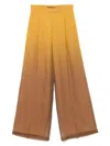 Max Mara Pianoforte Women Baffo Trousers In Orange