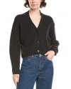 Max Mara York Wool Cardigan In Black