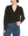 Max Mara York Wool Cardigan In Black