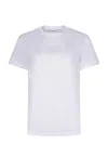 Max Mara Cotton T-shirt In White In White
