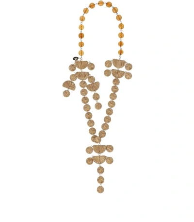 Max Mara Zama Beige Necklace