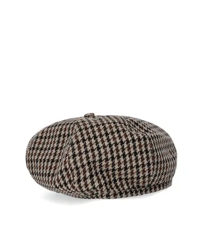 Max Mara Zannata Brown Hat In Sand
