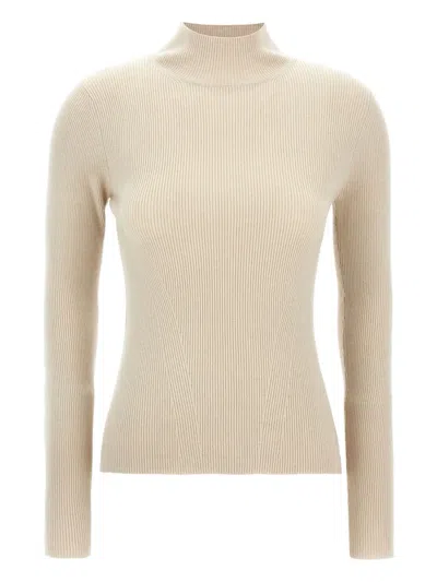 Max Mara Zanzara Ribbed High-neck Sweater