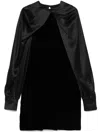 Max Mara Zarelia Mini Dress In Black