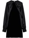 Max Mara Zarelia Mini Dress In Black