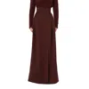 Max Mara Zattera Skirt Purple In Brown