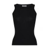 Max Mara Zemira Tank Top In Nero