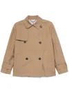 Max Mara Zeno Jacket In Brown