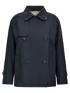 Max Mara 'zeno' Short Trench Coat