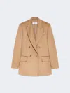 Max Mara Zibeline Camel Olimpia Jacket In Neutral
