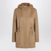 Max Mara Zibeline Parka In Brown
