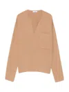 Max Mara Zibello Jumper Camel In Brown