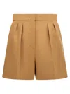 Max Mara Zic Bermuda And Short Brown