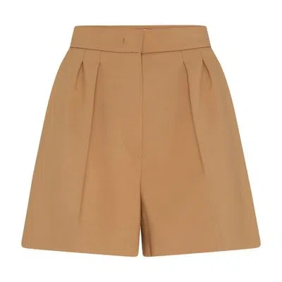 Max Mara Zic Shorts In Beige