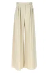 Max Mara Women's Zinnia Jersey Trouser Beige | Size 44 | 2411781021600004 In Neutral