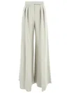 Max Mara Rauche Linen Trousers In Tela