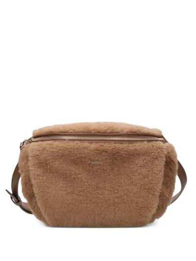 Max Mara Gürteltasche Mit Reissverschluss In Black