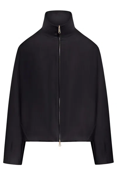 Max Mara Maxmara Women Plava - Polyamide Blend Sweatshirt In Black