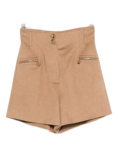 MAX MARA ZIP-POCKET SHORTS
