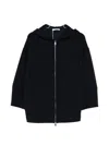 Max Mara Long-sleeved Sweatshirt In Black