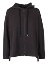 Max Mara Zip-up Hoodie In Brown