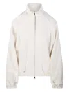 Max Mara Long-sleeved Casual Jacket In White
