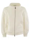 MAX MARA ZIP-UP LONG-SLEEVED SWEATSHIRT