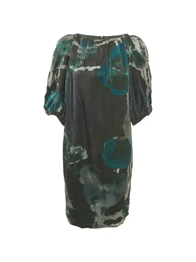 Pre-owned Max Mara Zip-fastening Dress In Green