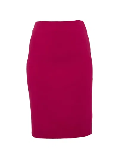 Pre-owned Max Mara Zip-fastening Mini Skirt In Pink