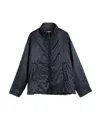 Max Mara Zipper Casual Jacket In Black