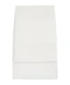 Max Mara Zipper Skirt On The Back In White