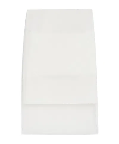 Max Mara Zipper Skirt On The Back In White