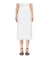 Max Mara Zipper Skirt In White