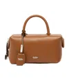 Max Mara Zipper Tote Bag In Brown