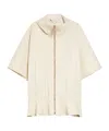 Max Mara Zippered Casual Jacket In White