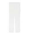 Max Mara Cropped White Pants With Tailored Silhouette In White