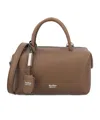 Max Mara Zippered Shoulder Bag In Brown