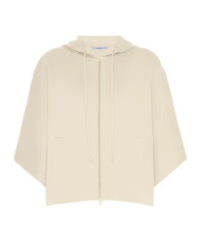 Max Mara Zip-up Hoodie In Neutral