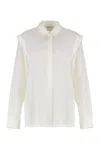 Max Mara Long Sleeve Shirt In White