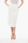 Max Mara Zulia Pencil Skirt With Pockets In White