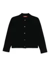 Max Mara Long-sleeved Sweater In Black