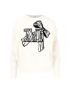 Max Mara "zurlo" Wool And Cashmere Sweater Cream In Neutral