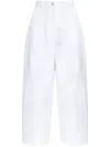 Max Mara Weite Hose Mina Aus Einem Baumwollgemisch