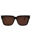Max Mara Squared Sunglasses Mm0078 50 N In Brown