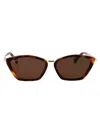 Max Mara Round Sunglasses Mm0162 52 E In Pattern
