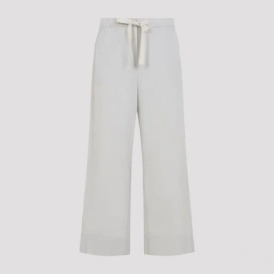 Max Mara `s Argento Pants 38 In White