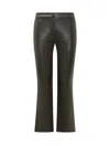Max Mara's Max Mara`s Bootcut Trousers In Verde Boreale