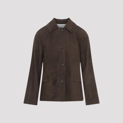 Max Mara `s Charme Jacket 38 In Brown