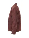 Max Mara's Max Mara`s Max Mara Smmabisso Leather Jacket In Dark Ruby