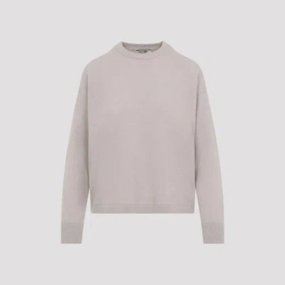 Max Mara Pink Crewneck Sweater In Neutral
